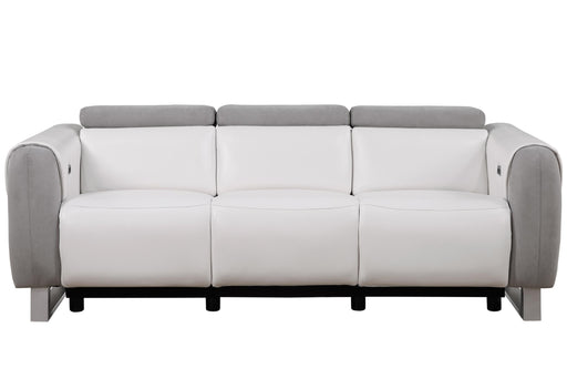 U8520 BLANCHE WHITE/GREY F06 POWER RECLINING SOFA - Golden Home Furniture (Columbus, OH) - Multi Location