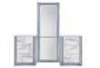 YLIME WHITE MARBLE VANITY WITH LED - Golden Home Furniture (Columbus, OH) - Multi Location
