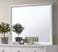Crown Mark Furniture Evan Mirror in White - Golden Home Furniture (Columbus, OH) - Multi Location