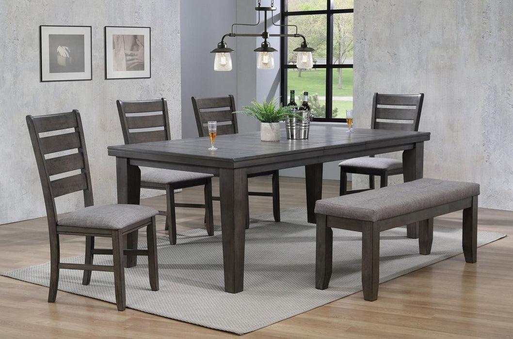 Crown Mark Bardstown Dining Table in Gray - Golden Home Furniture (Columbus, OH) - Multi Location