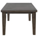 Crown Mark Bardstown Dining Table in Gray - Golden Home Furniture (Columbus, OH) - Multi Location